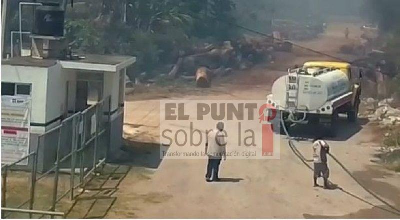 Conato de incendio a un costado del CERESO