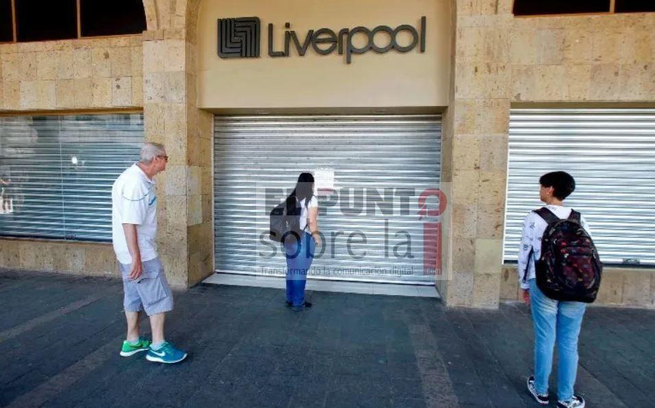 Liverpool y Suburbia cierran sus tiendas físicas