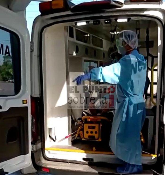 Trasladan a paciente  del hospital general de Felipe Carrillo a Cancún en estado crítico