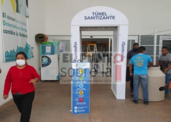 Donan 2 Túneles de Sanitización a los Hospitales; General e ISSSTE