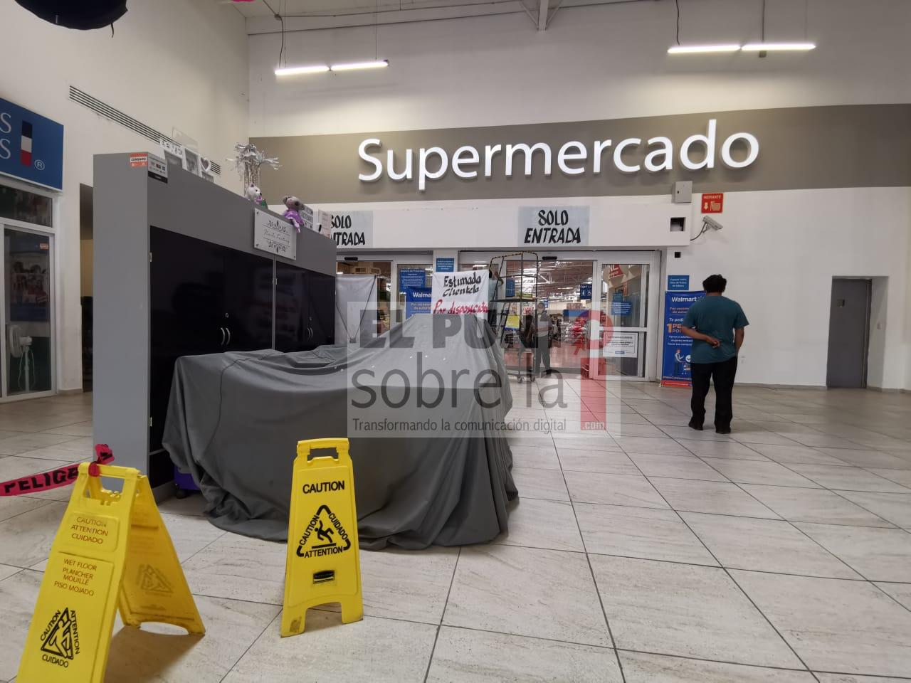 No podrá entrar sin cubrebocas a los supermercados