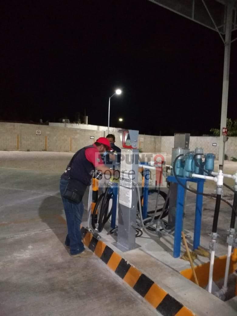 Suspenden estación de gas Z