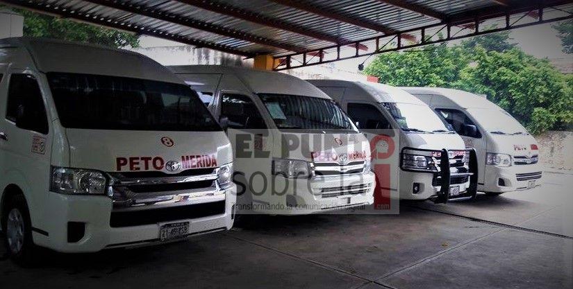 Servicios de taxi Peto a Mérida informa que cancelará sus servicios