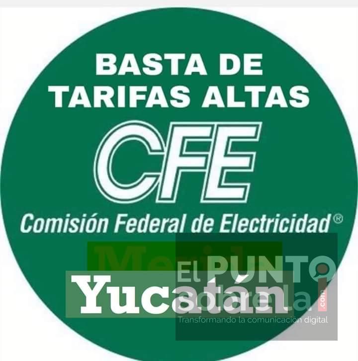 En Yucatán, convocan para apagón el próximo sábado 30 de mayo