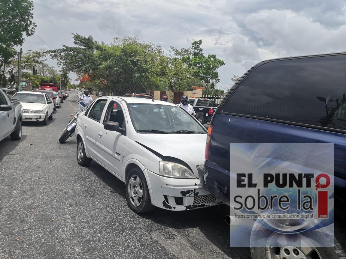 Borracho en plena cuarentena provoca accidente