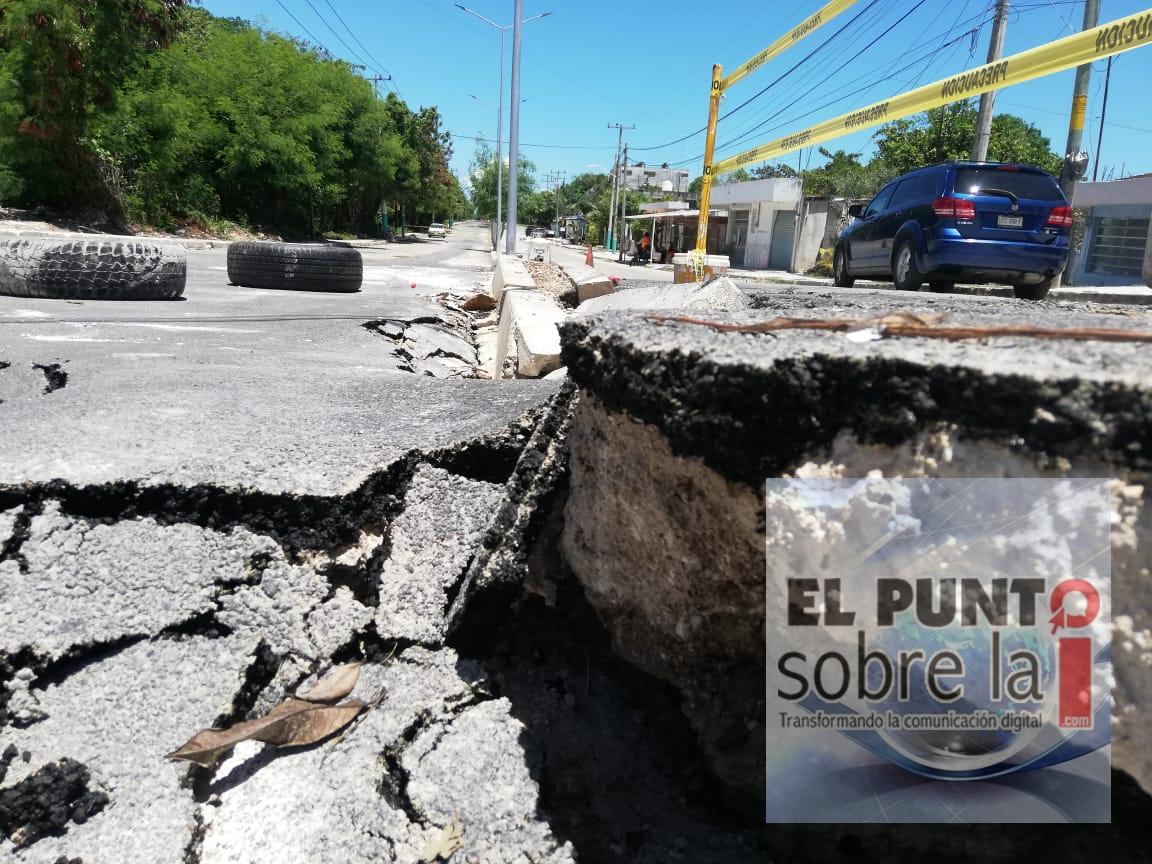 Millonaria obra de CAPA se hunde