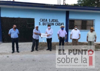 Entregan primera parte de apoyos a Cañeros