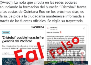 No se forma ningún huracán frente a las costas de Quintana Roo
