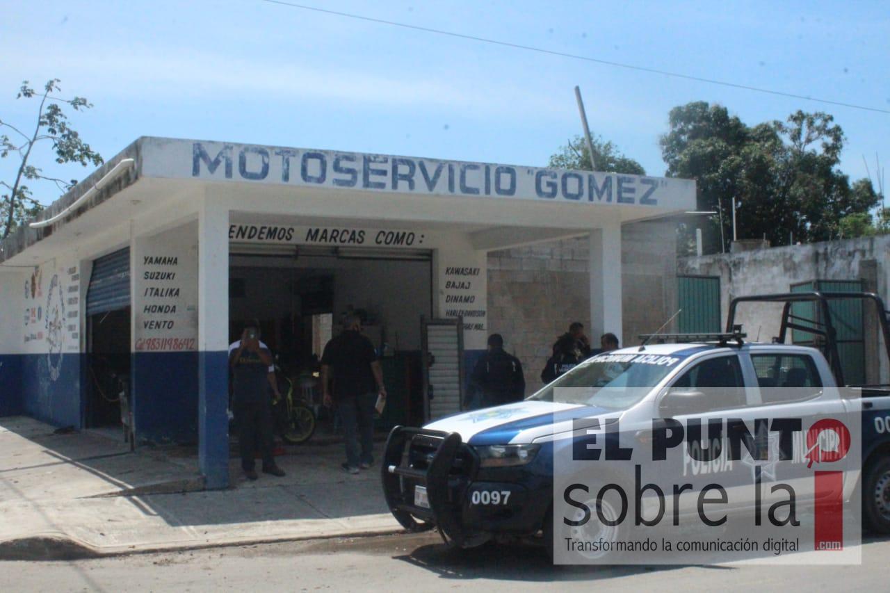 Desvalijan taller de motocicletas