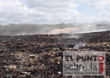 Incendio Del Relleno Sanitario De Chetumal, Sofocado En Un 80%