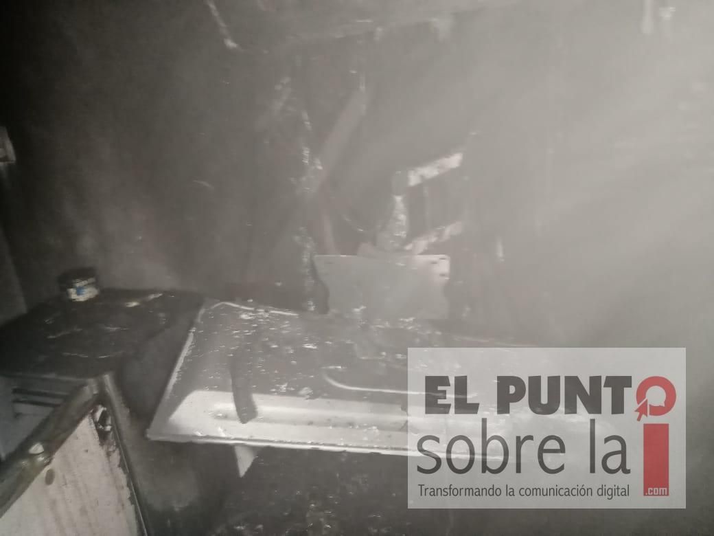 Familia se lleva susto por conato de incendio