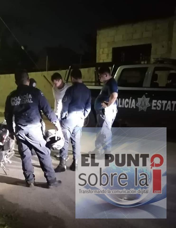 Detienen a policía de Capella por intento de robo