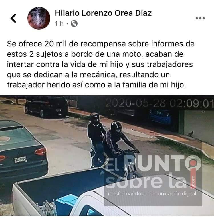 Ofrecen recompensa por sicarios