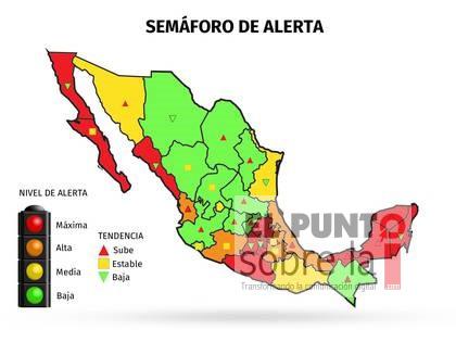 10 estados en verde con nivel de alerta baja por Covid-19
