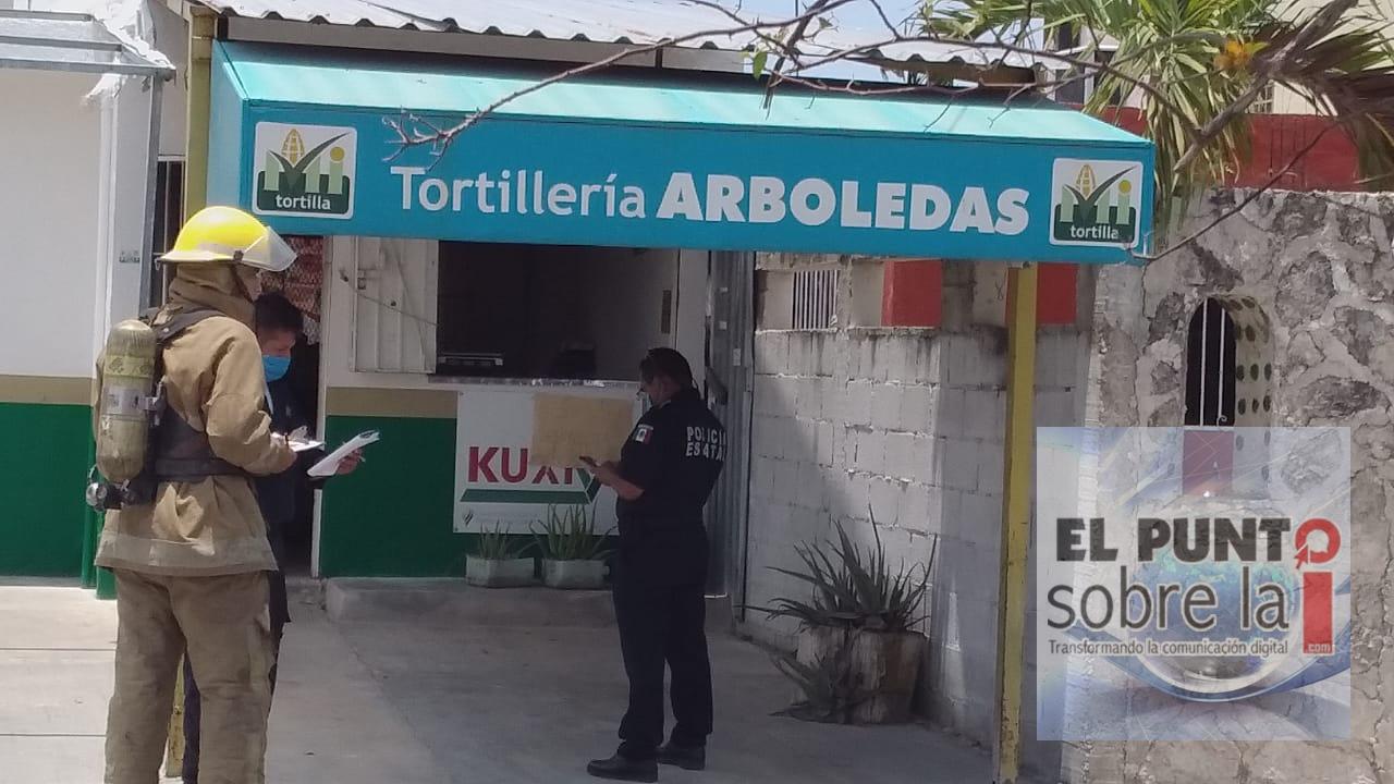 Casi estalla tanque de gas en Arboledas