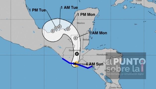 Tormenta Tropical Amanda impacta en frontera El Salvador – Guatemala