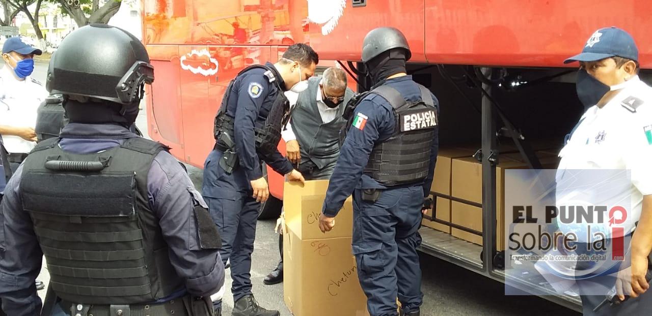 Detienen ADO que transportaba ¡Ventiladores para los enfermos de COVID-19