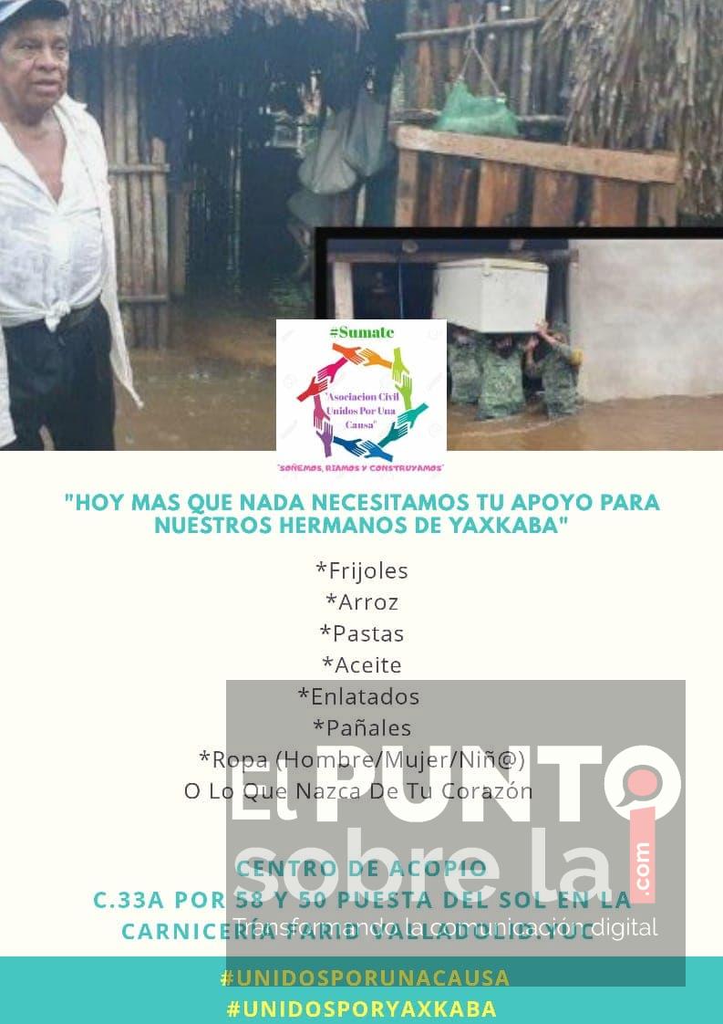 Unidos nuevamente, ahora por las familias de Yaxcabá