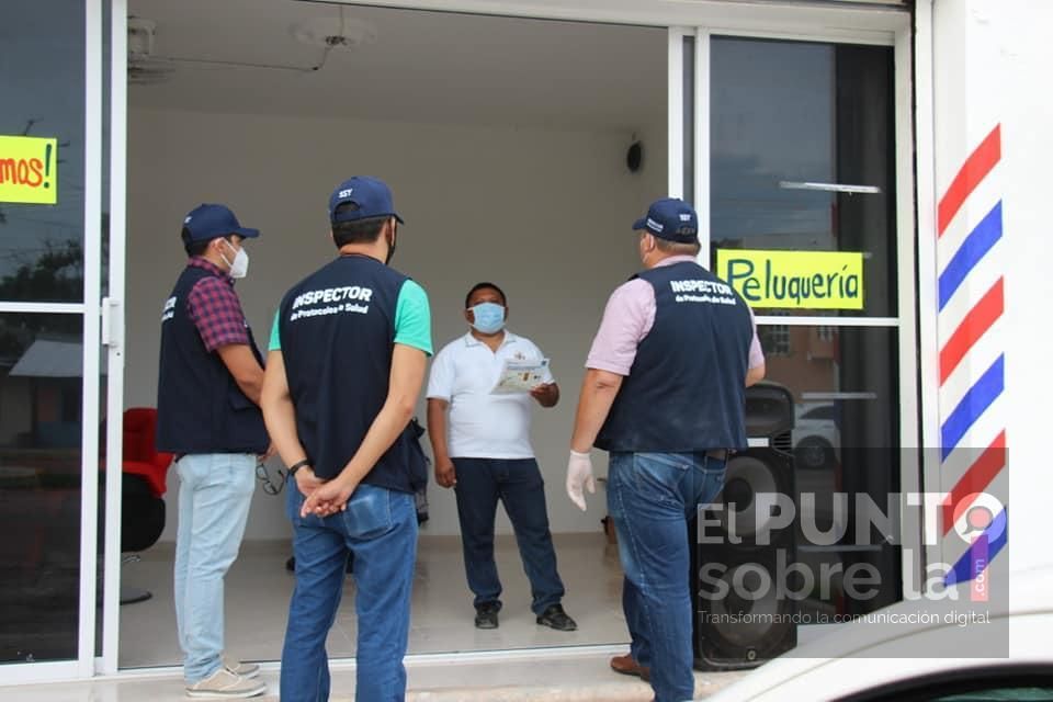 Brigada de inspectores ya verifica que se estén cumpliendo las medidas de higiene en Valladolid ante la nueva normalidad