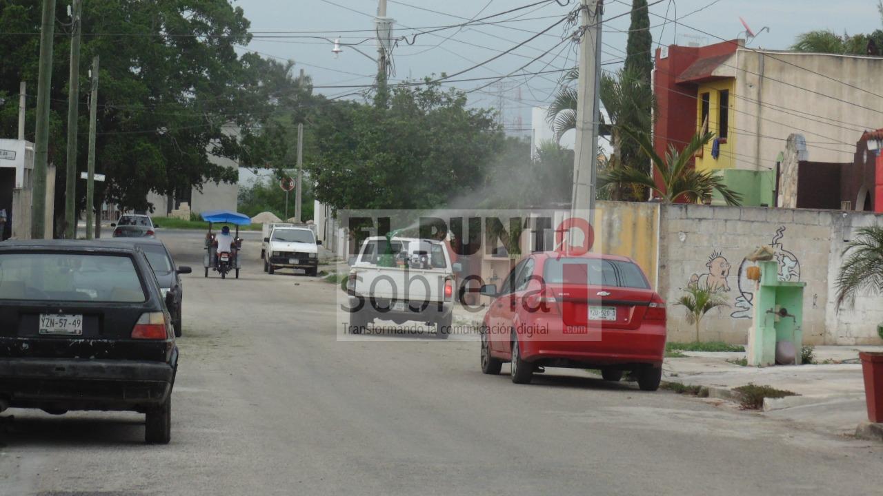 Valladolid en etapa de fumigación; autoridades combaten y previenen enfermedades transmitidas por moscos