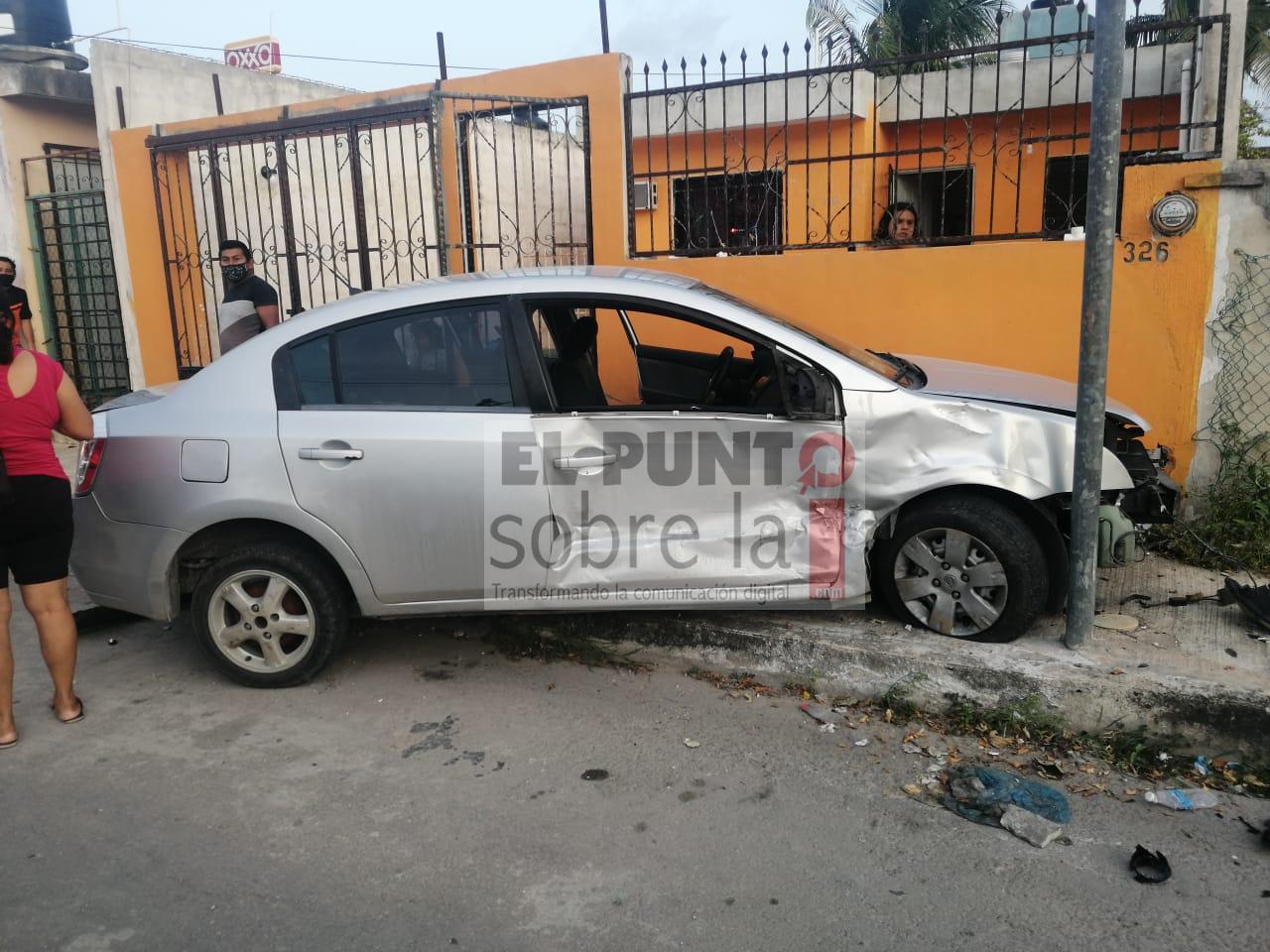 Borrachos ocasionan fuerte accidente