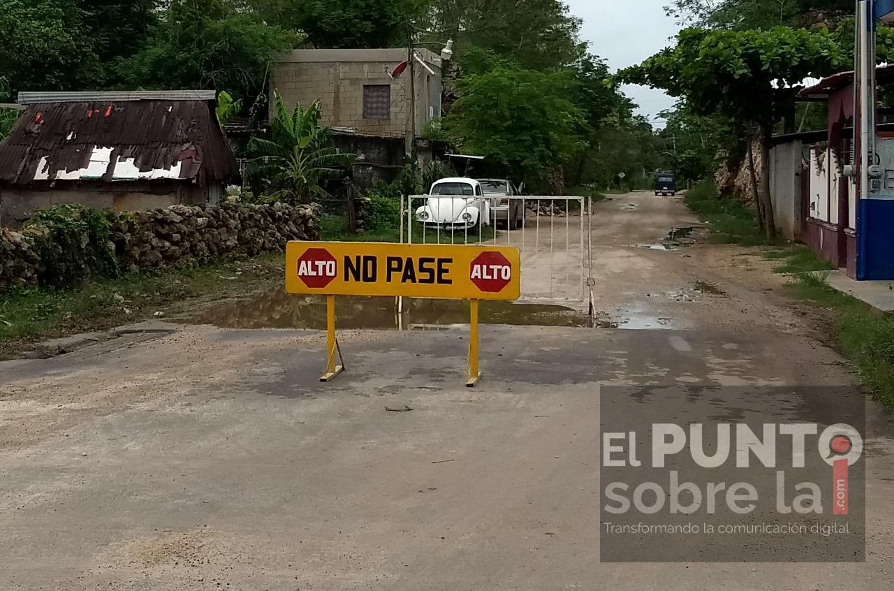 Baches y más baches en la cabecera municipal
