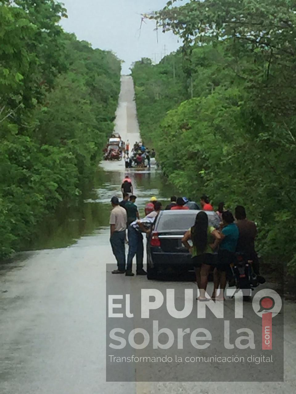 Tormenta tropical Amanda provoca fuertes escurrimientos