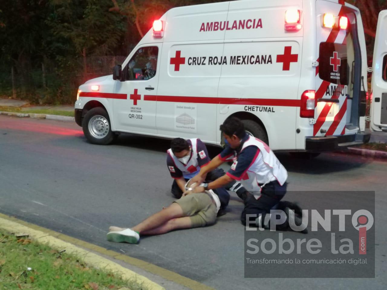 Por jugar arrancones joven casi pierde la vida