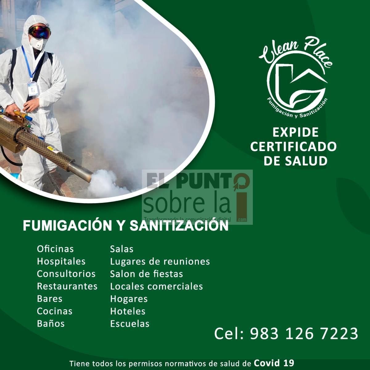 Clean Place Servicio de Sanitización y Fumigación