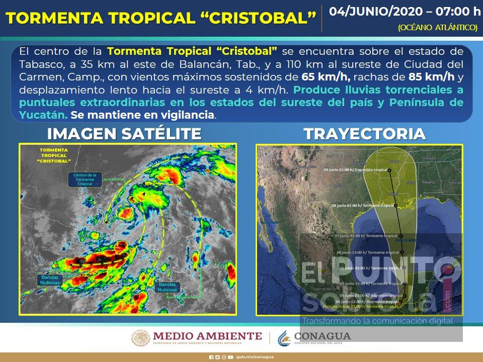 Se pronostica lluvias intensas a torrenciales en #QuintanaRoo