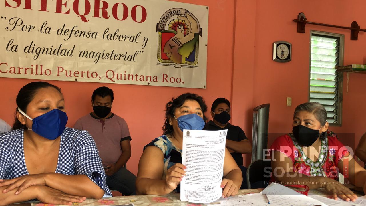 Docentes denuncian descuento de tres días de salario por parte de la SEQ