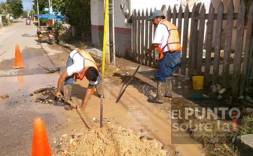 Más fugas por falta de modernización de la red hidráulica en la cabecera municipal