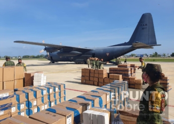 Ejército Mexicano recibe insumos médicos, para Hospitales INSABI COVID-19 de Quintana Roo