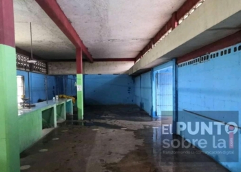 En completo abandono mercado de Dziuche
