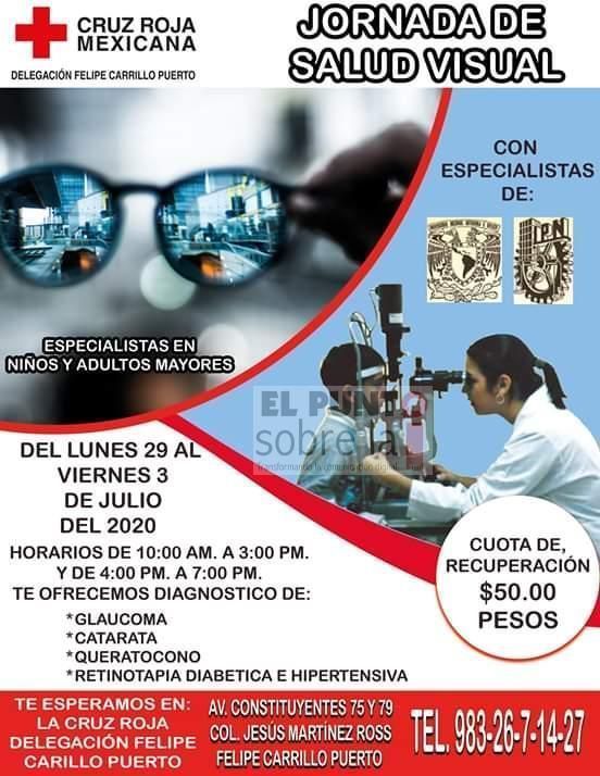 Cruz Roja pone en marcha “Jornada de Salud Visual”