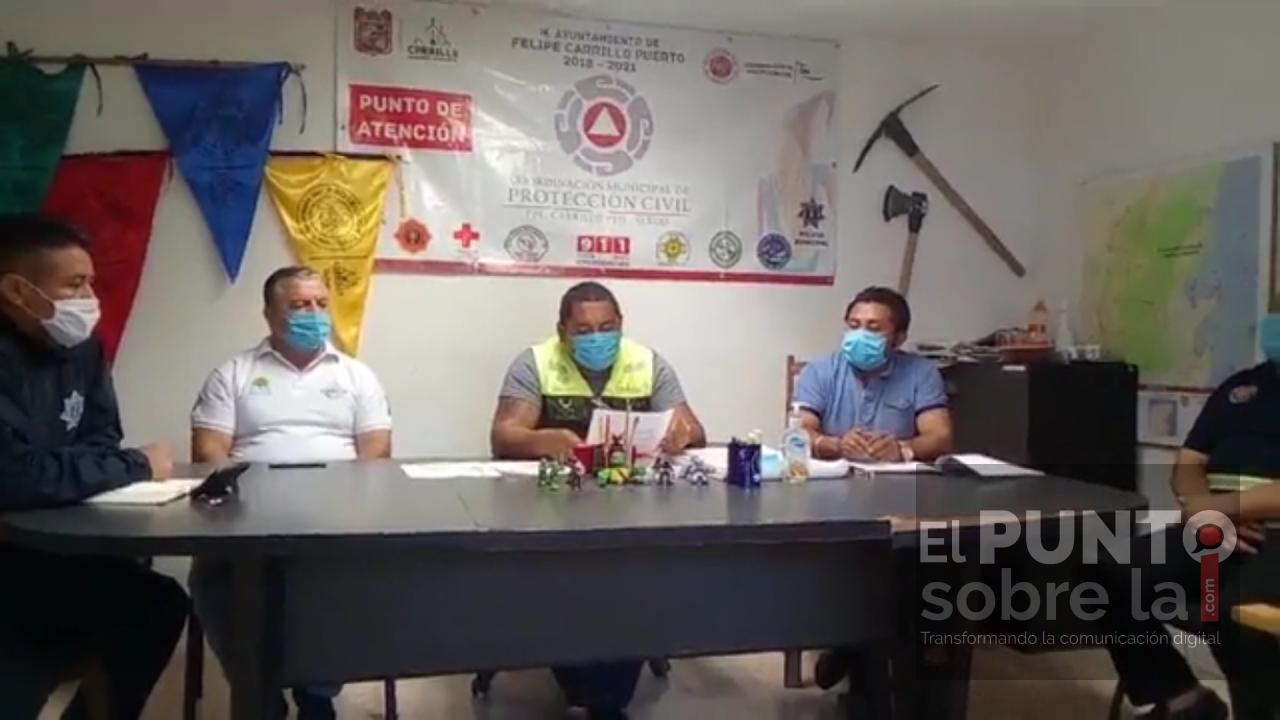 Se instala Comité Municipal de Prevención de Fenómenos Hidrometeorológicos en FCP