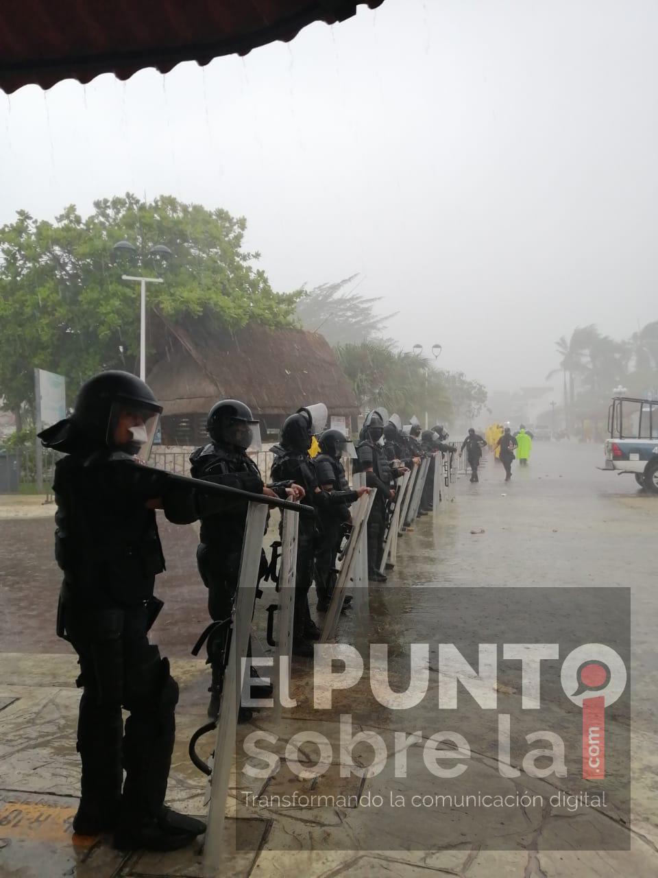 Detención de manifestantes fue para evitar una tragedia: Miguel Ángel Zetina