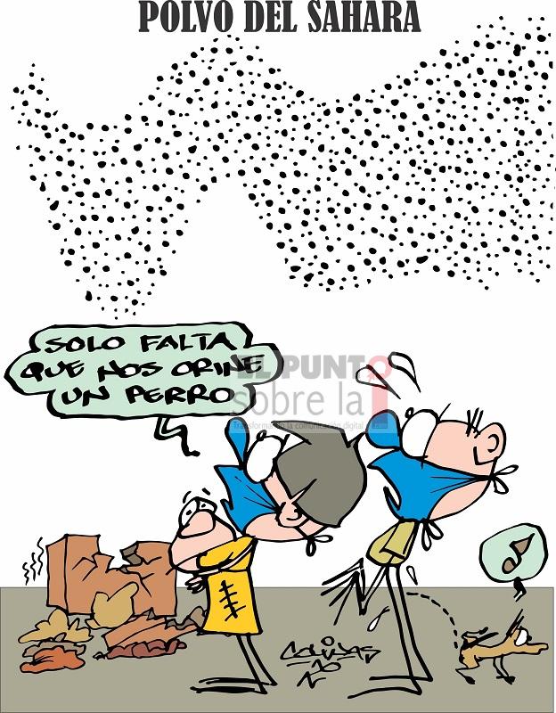 COLINAS: Polvo del sahara