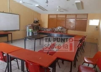 Desvalijan telesecundaria en la ribera del río Hondo