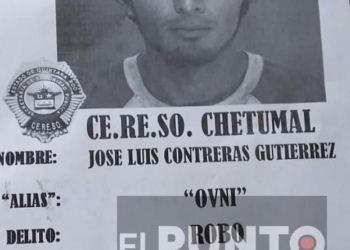 Escapa reo del cereso de Chetumal