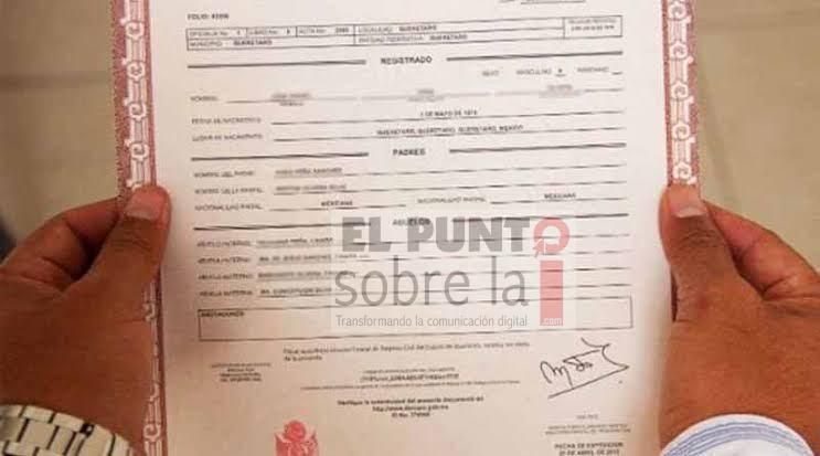 Podrán corregir actas de nacimientos por cuestiones de identidad de género