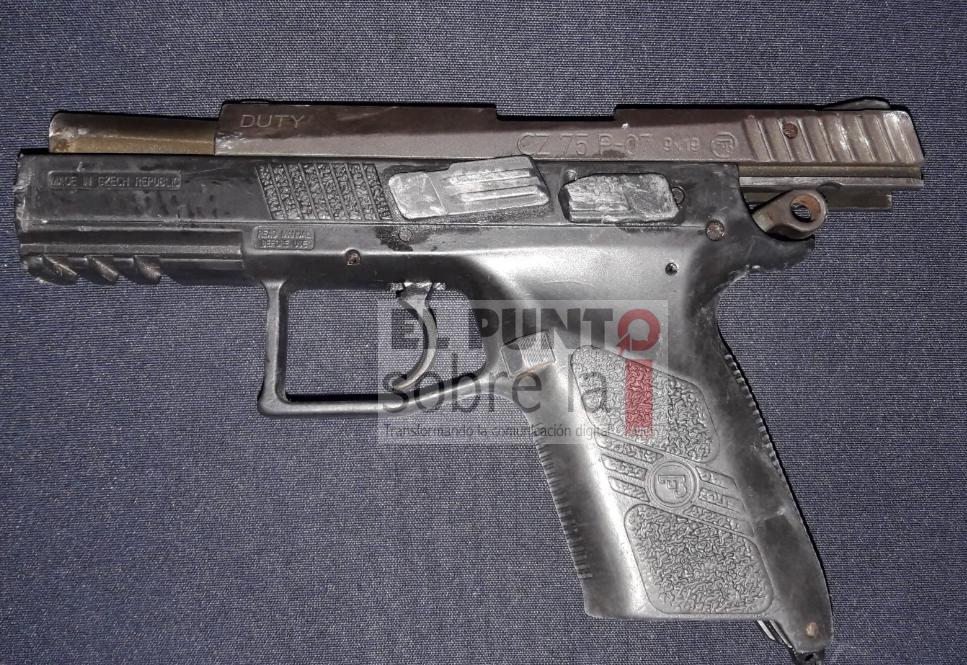 Detenido con arma de fuego