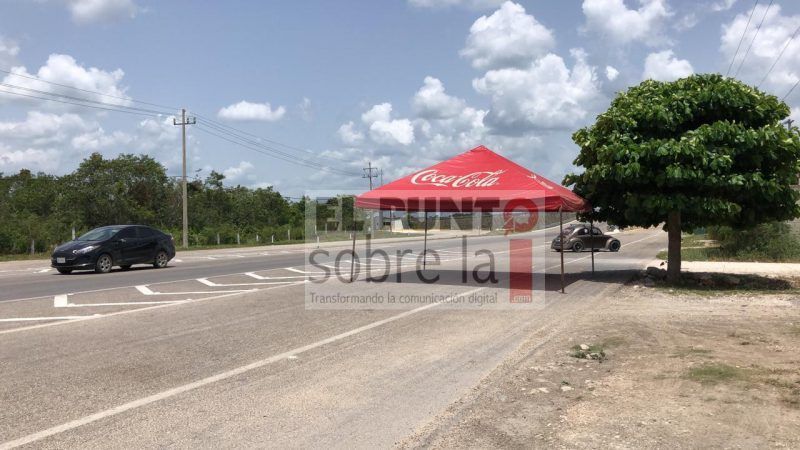 Felipe Carrillo Puerto no ha cerrado los acceso a la cabecera municipal