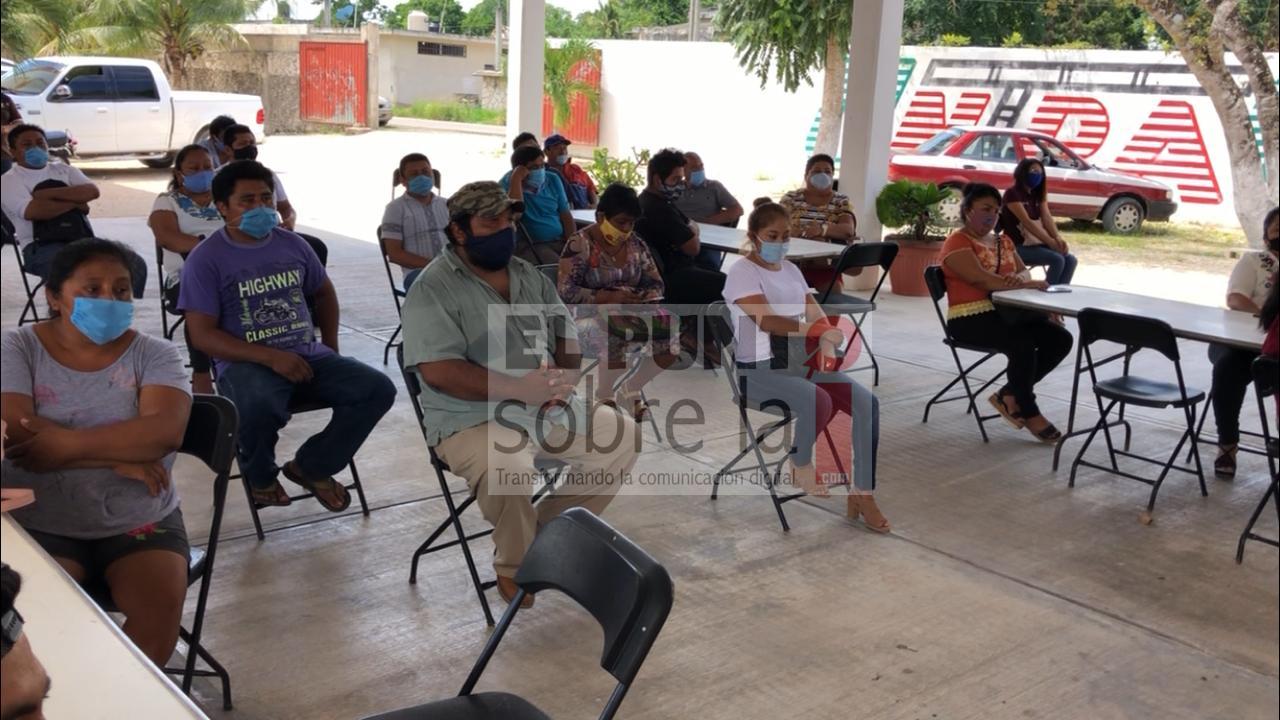 Representantes ejidales exigen al Poder Legislativo, presupuestar para el 2021 recursos para el “Programa de empleo temporal”
