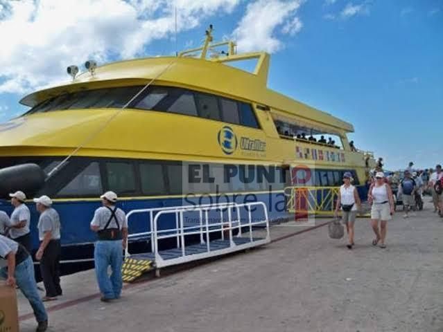 Aumenta durante Pandemia costos de ferry a Cozumel
