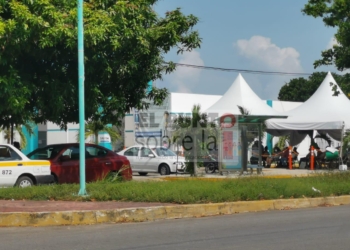 Hospital general Chetumal colapsado