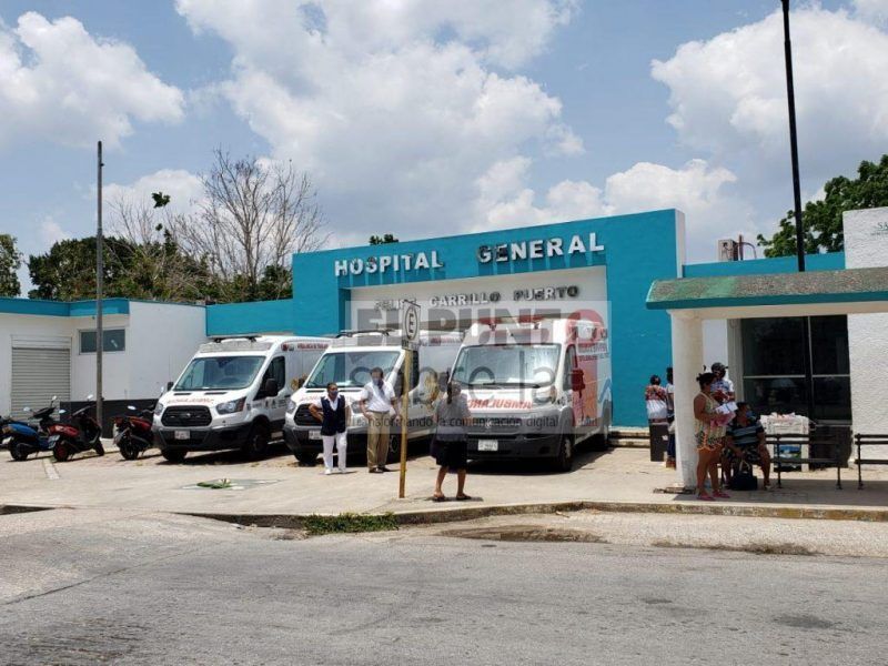 Hospital General de Felipe Carrillo Puerto sigue ocupado al cien por ciento