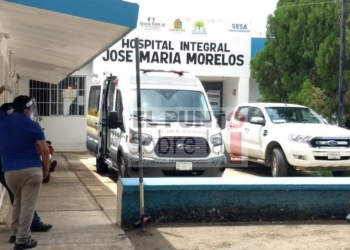 Fallece llegando al hospital