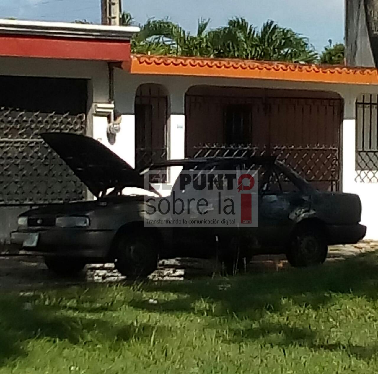 Se incendia vehículo en Chetumal
