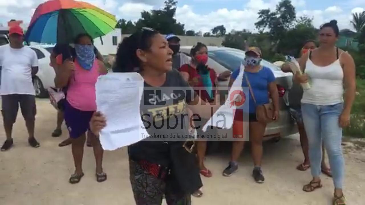 Colonos piden intervención del gobierno para agilizar la regularización de sus predios